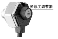 配備靈敏度調(diào)節(jié)器(僅限反射型、帶動(dòng)作切換開(kāi)關(guān)的透過(guò)型)